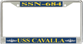 USS Cavalla SSN-684 License Plate Frame