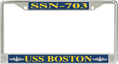 USS Boston SSN-703 License Plate Frame