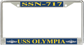 USS Olympia SSN-717 License Plate Frame
