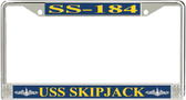 USS Skipjack SS-184 License Plate Frame