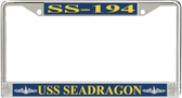 USS Seadragon SS-194 License Plate Frame