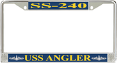 USS Angler SS-240 License Plate Frame