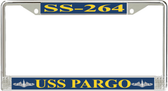 USS Pargo SS-264 License Plate Frame
