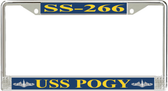 USS Pogy SS-266 License Plate Frame