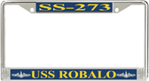 USS Robalo SS-273 License Plate Frame