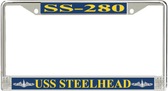 USS Steelhead SS-280 License Plate Frame
