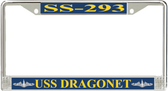 USS Dragonet SS-293 License Plate Frame