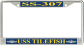 USS Tilefish SS-307 License Plate Frame