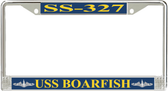 USS Boarfish SS-327 License Plate Frame
