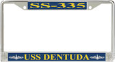 USS Dentuda SS-335 License Plate Frame