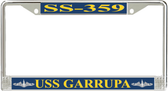 USS Garrupa SS-359 License Plate Frame