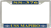 USS Mapiro SS-376 License Plate Frame