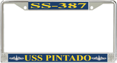 USS Pintado SS-387 License Plate Frame