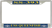USS Queenfish SS-393 License Plate Frame