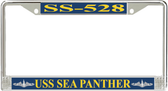 USS Sea Panther SS-528 License Plate Frame