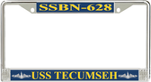 USS Tecumseh  SSBN-628 License Plate Frame
