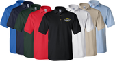 Custom Embroidered Golf Shirt with Submarine Name and Hull Number