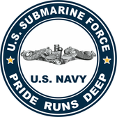 US Submarine Force Pride Runs Deep Decal