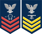 Navy E-6 Decal With Your Rating Insignia