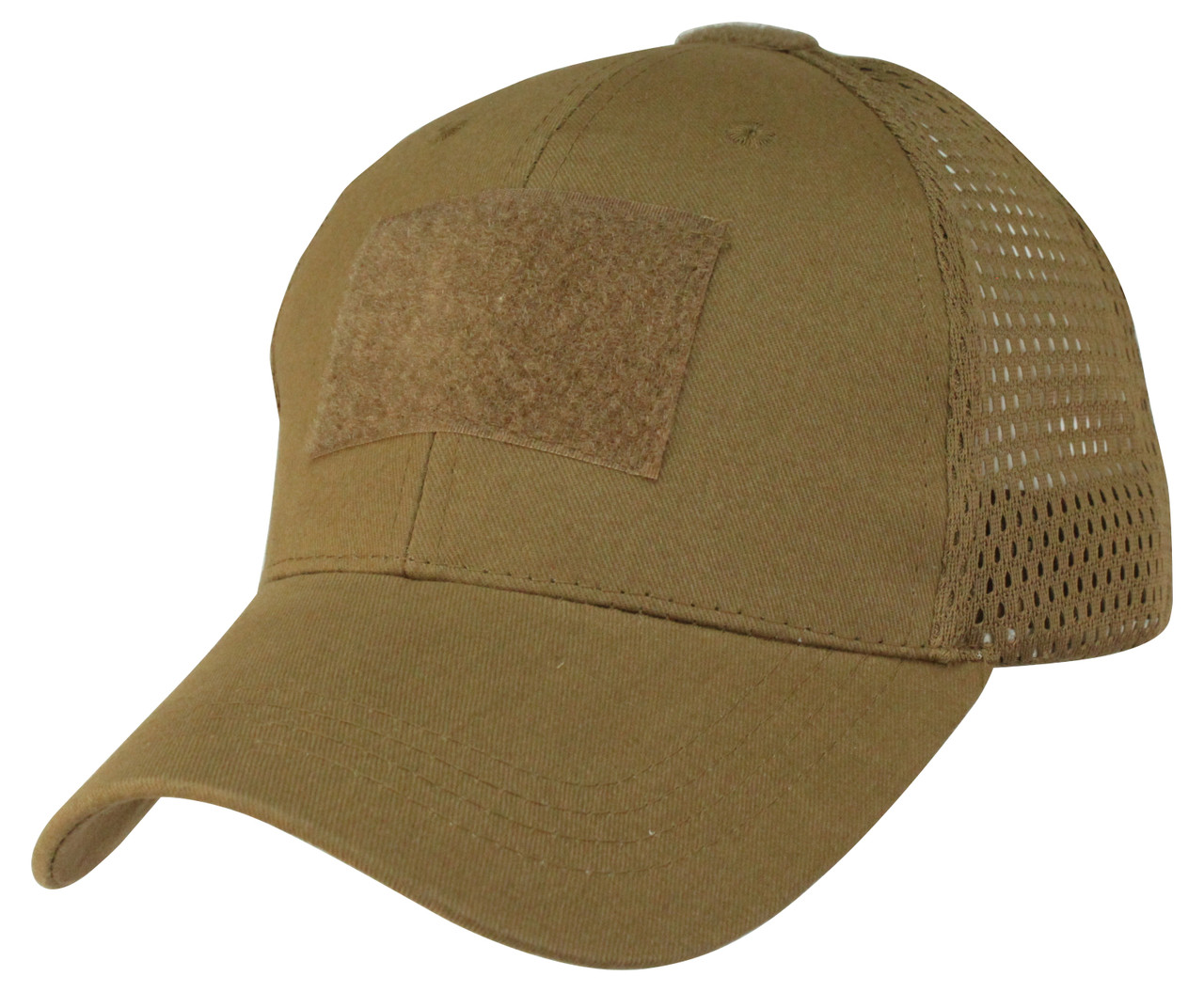 Mesh Back Coyote Brown Operator Cap - Submarine Ship's Store