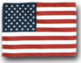 AMERICAN  4' X 6' NYLON EMBROIDERED FLAG