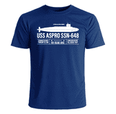 USS Aspro SSN-648 T-Shirt