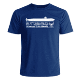 USS Pittsburgh SSN-720 T-Shirt