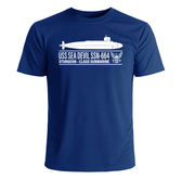 USS Sea Devil SSN-664 T-Shirt