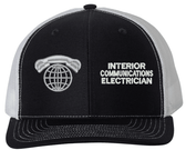 Navy Interior Communications Electrician (IC) Rating USA Mesh-Back Cap