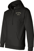 USS Bowfin SS-287 with Dolphins Embroidered Hoodie