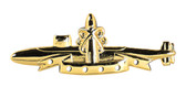 Gold Submarine Deterrent Patrol Pin