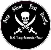 Deep, Silent, Fast, Deadly Decal
