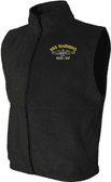USS Barb SSN-596 with Dolphins Embroidered Fleece Vest