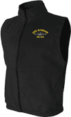 USS Bashaw SS-241 with Dolphins Embroidered Fleece Vest