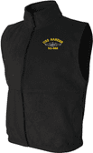 USS Harder SS-568 with Dolphins Embroidered Fleece Vest