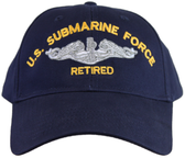 U.S. Submarine Force Retired Ball Cap