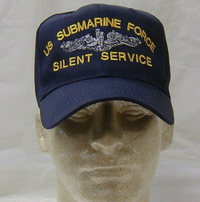 Kys Headwear US Navy Submarine Service Baseball Cap - Blue, Adjustable, Men's