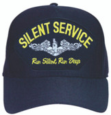 5 Panel Emblematic Made in the USA Silent Service "Run Silent Run Deep" Enlisted Cap