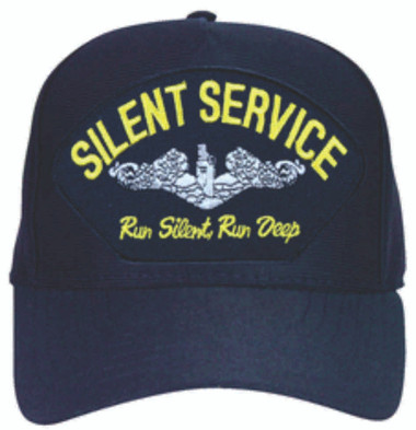 5 Panel Emblematic Made in the USA Silent Service "Run Silent Run Deep" Enlisted Cap