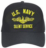 Made in the USA emblematic U.S. Navy Silent Service Officers Dolphins Cap