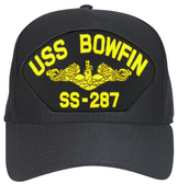 USS Bowfin SS-287 ( Gold Dolphin ) Submarine Officers Cap