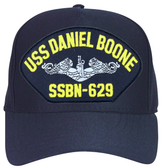 USS Daniel Boone SSBN-629 ( Silver Dolphins ) Submarine Enlisted Cap