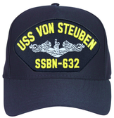 USS Von Steuben SSBN-632 ( Silver Dolphins ) Submarine Enlisted Cap