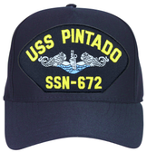 USS Pintado SSN-672 Blue Water ( Silver Dolphins ) Submarine Enlisted Cap