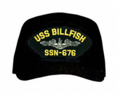 USS Billfish SSN-676 ( Silver Dolphins ) Submarine Enlisted Cap