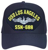 USS Los Angeles SSN-688 ( Silver Dolphins ) Submarine Enlisted Cap