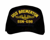 USS Bremerton SSN-698 ( Gold Dolphins ) Submarine Officers Cap