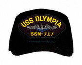 USS Olympia SSN-717 Blue Water ( Silver Dolphins ) Submarine Enlisted Cap