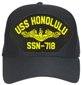 USS Honolulu SSN-718 ( Gold Dolphins ) Submarine Officers Cap
