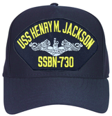 USS Henry M. Jackson SSBN-730 ( Silver Dolphins ) Submarine Enlisted Cap